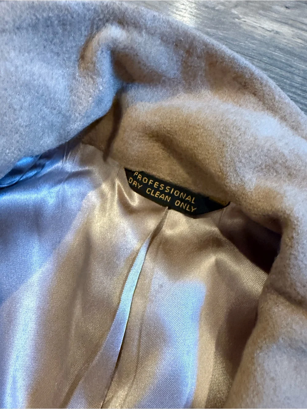 Malcom Kenneth Vintage 100% Monogolian Camel Wool Overcoat Mens
